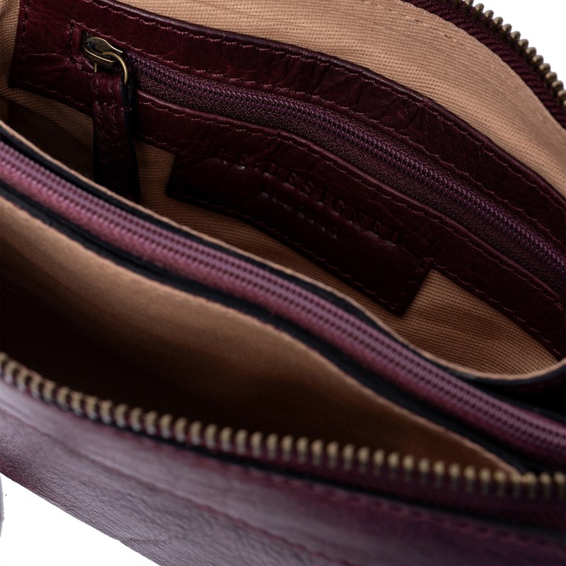 RE:DESIGNED Crossbody Lisa Urban Mørk Bordeaux 5