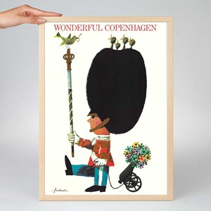 Antoni Legacy Plakat Garder 70x50 cm Caramel