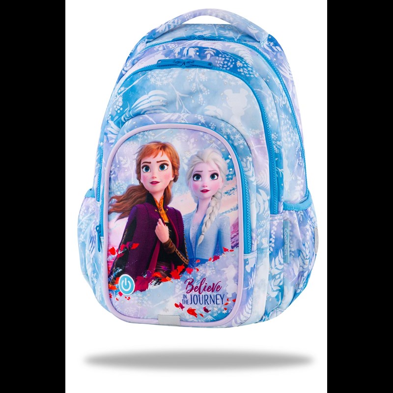 Coolpack Skoletaske Spark L LED  Lyseblå/lilla 1
