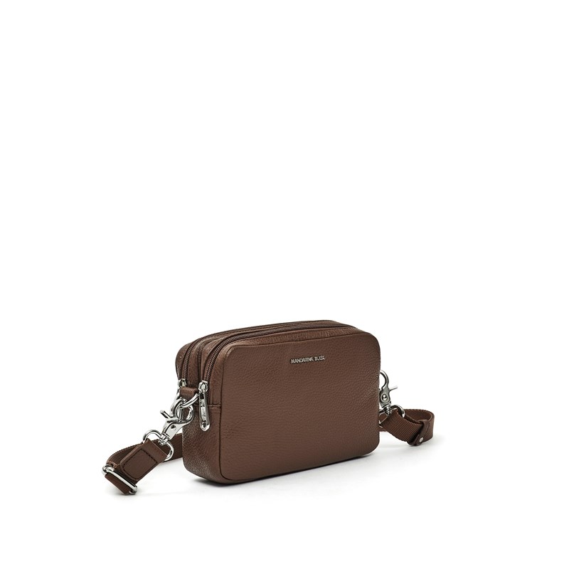 Mandarina Duck Crossbody Mellow Leather Mocca Brun 2