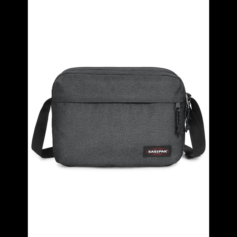 Eastpak Skuldertaske Crosser Black denim 16" 1