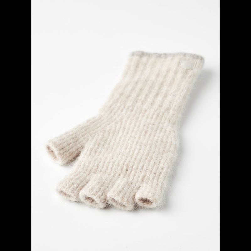 Hestra Fingerløse Vanter Moritz Beige Str. 10 3