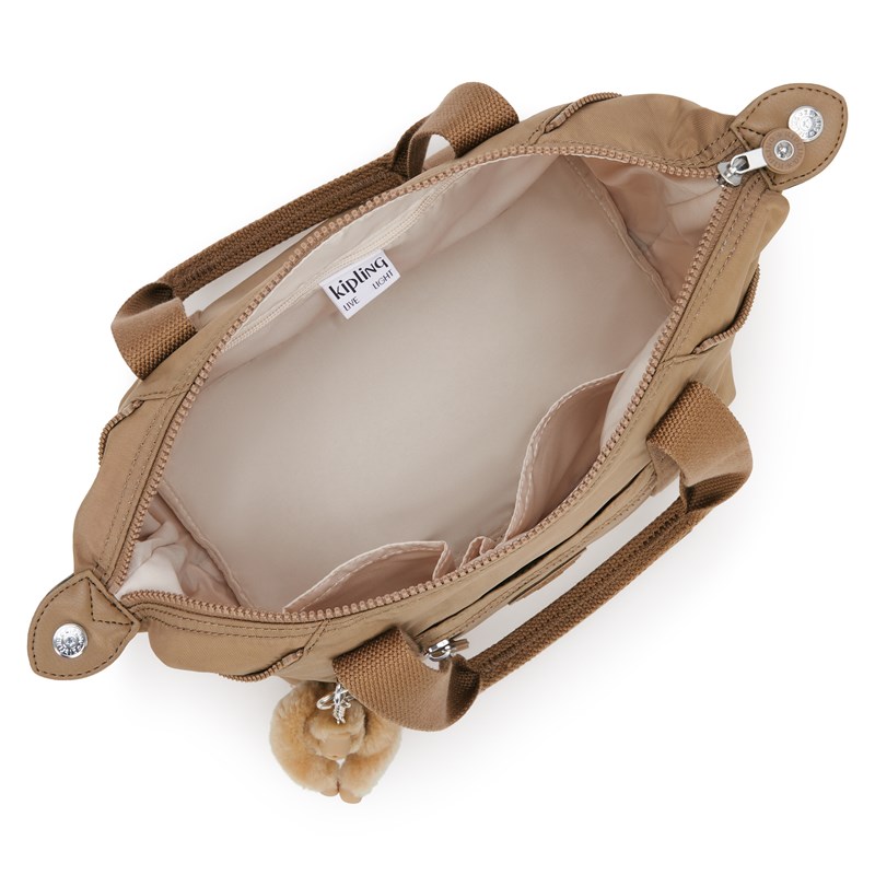 Kipling Axelremsväska Art Mini Kamel 3
