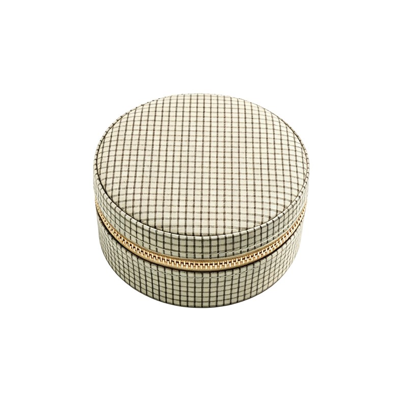 Conmé Smykkeskrin Olivia rundt Beige Tern 3