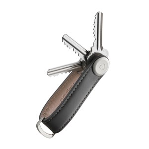 Orbitkey Nøgleholder Leather Grå