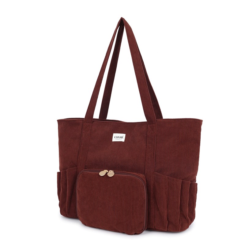 Conmé Projekttaske Creative Bag Brun/rød 2