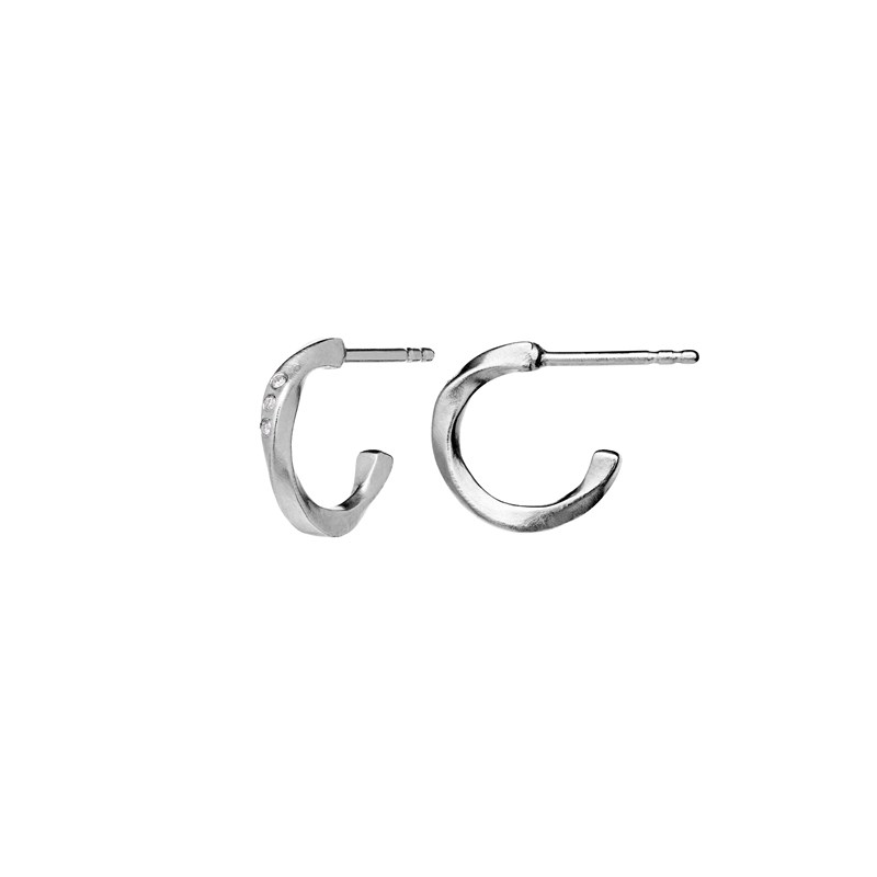 Maanesten Örhängen Echo Petite Silver 3