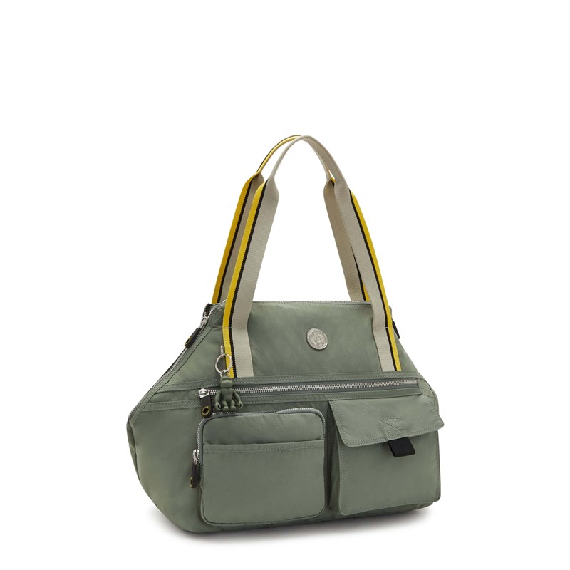 Kipling Rejsetaske Art Duo Pocket Grøn 4