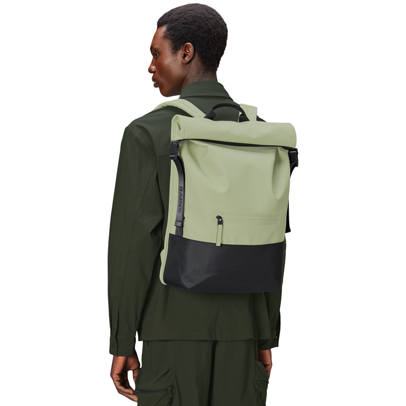 RAINS Ryggsäck Trail Rolltop L. Grön 2