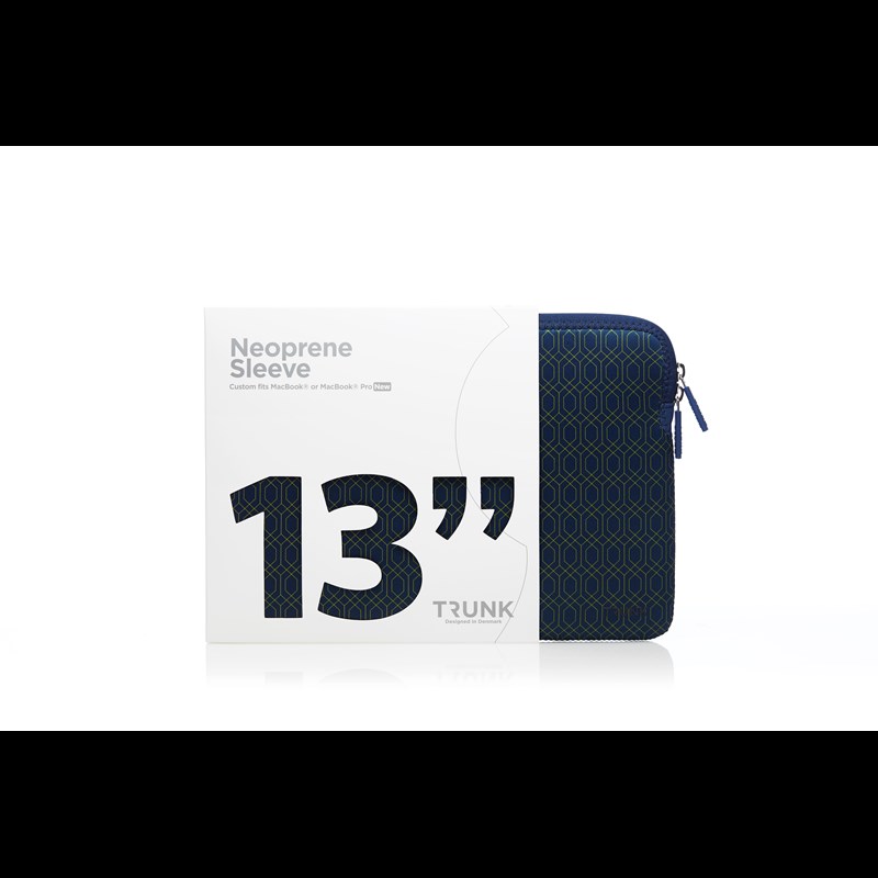 Trunk MacBook Pro Air Sleeve M. blå 13" 2