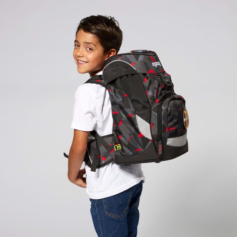 Ergobag Skoletaske Prime TaekBeardo Sort m/mønster 2