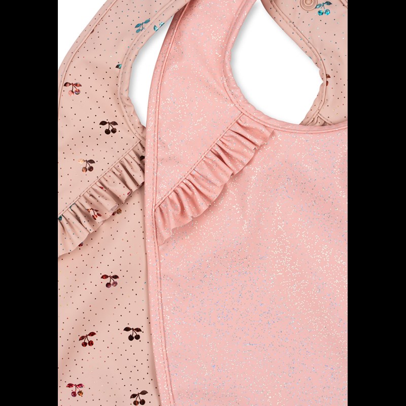 Konges Sløjd Haklapp 2-pack Cherry Sparkle Svart 2