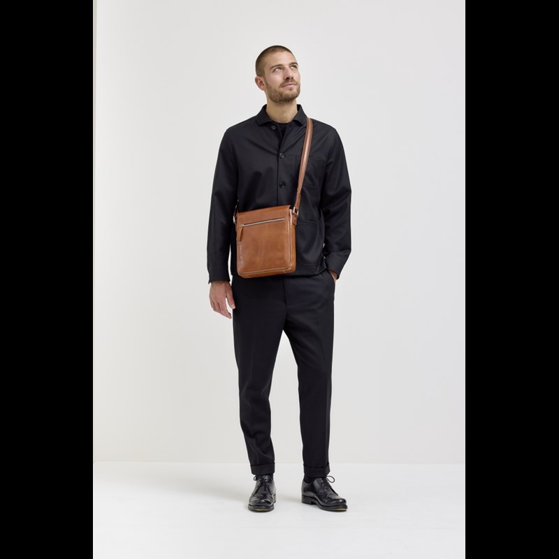 Jost Skuldertaske S Skagen Cognac 2