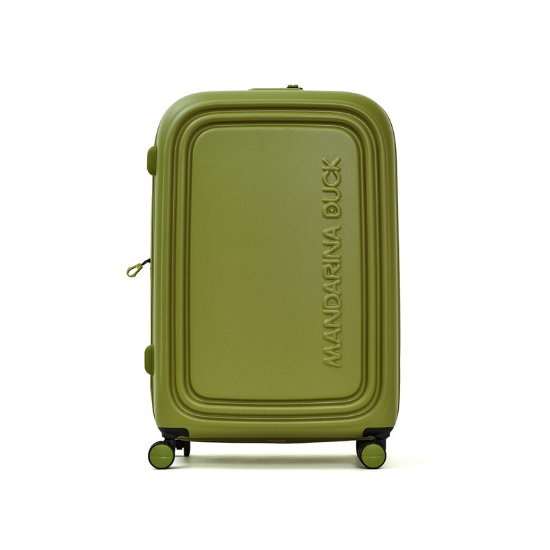 Mandarina Duck Resväska Logoduck + Oliv Grön 75 Cm 1