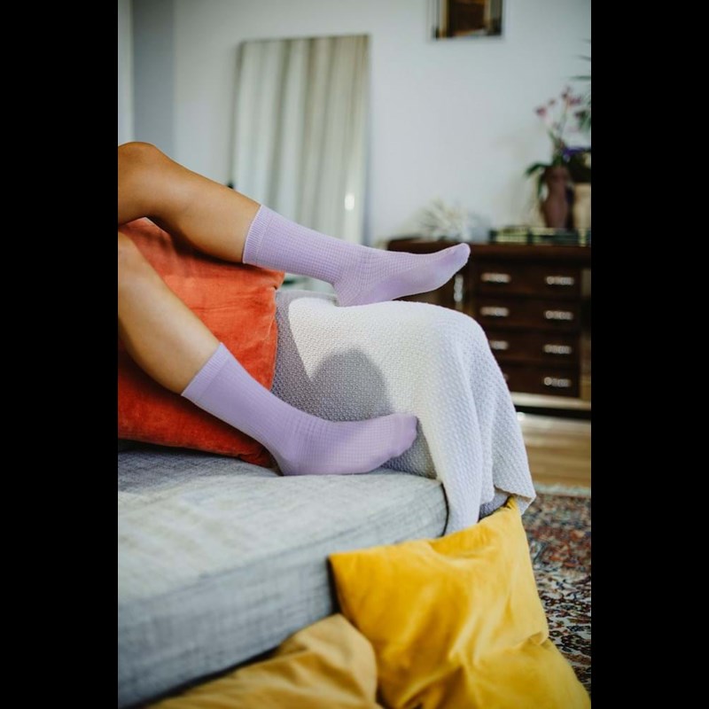 DOIY Strømper Yoga Mat Lilla 4