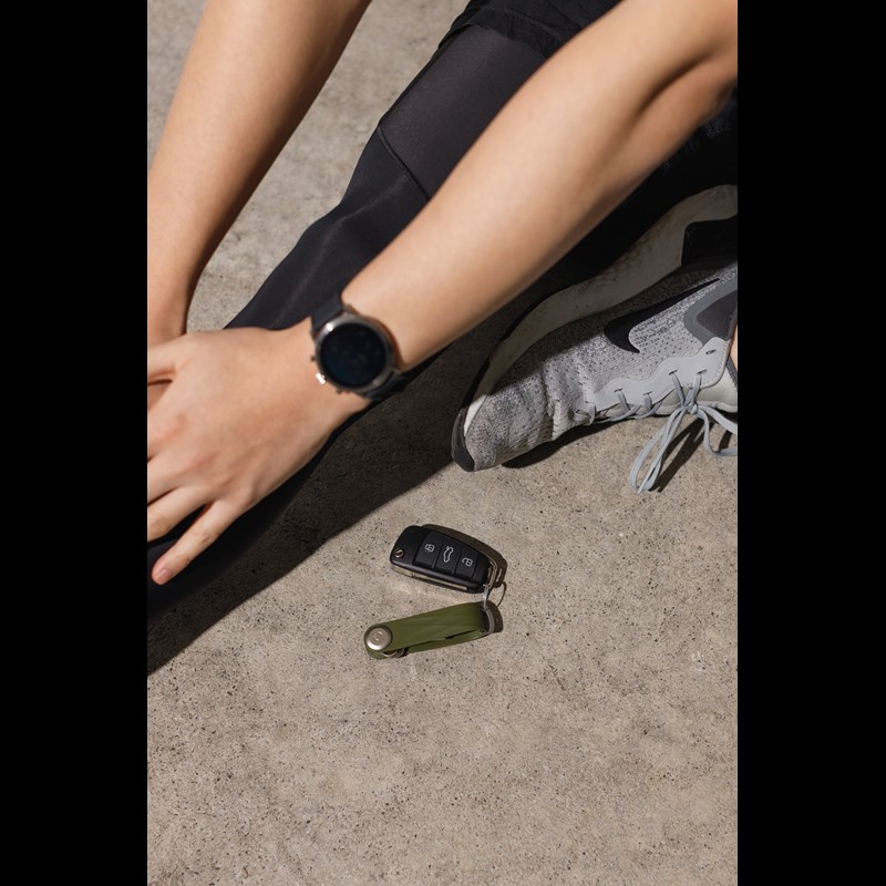 Orbitkey Nøgleholder Active Army Grøn 2