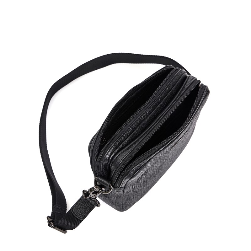Mandarina Duck Crossbody Mellow Leather  Svart 4