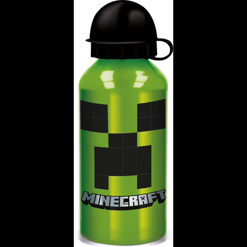 Minecraft Drikkeflaske Minecraft Grøn/sort