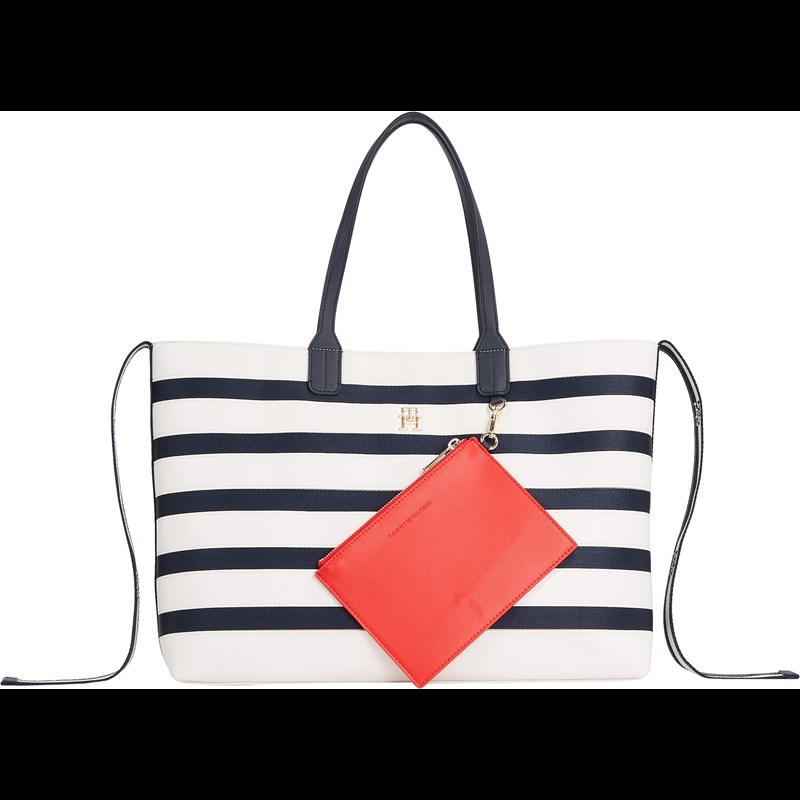Tommy Hilfiger Tote Iconic Blå 13" 5