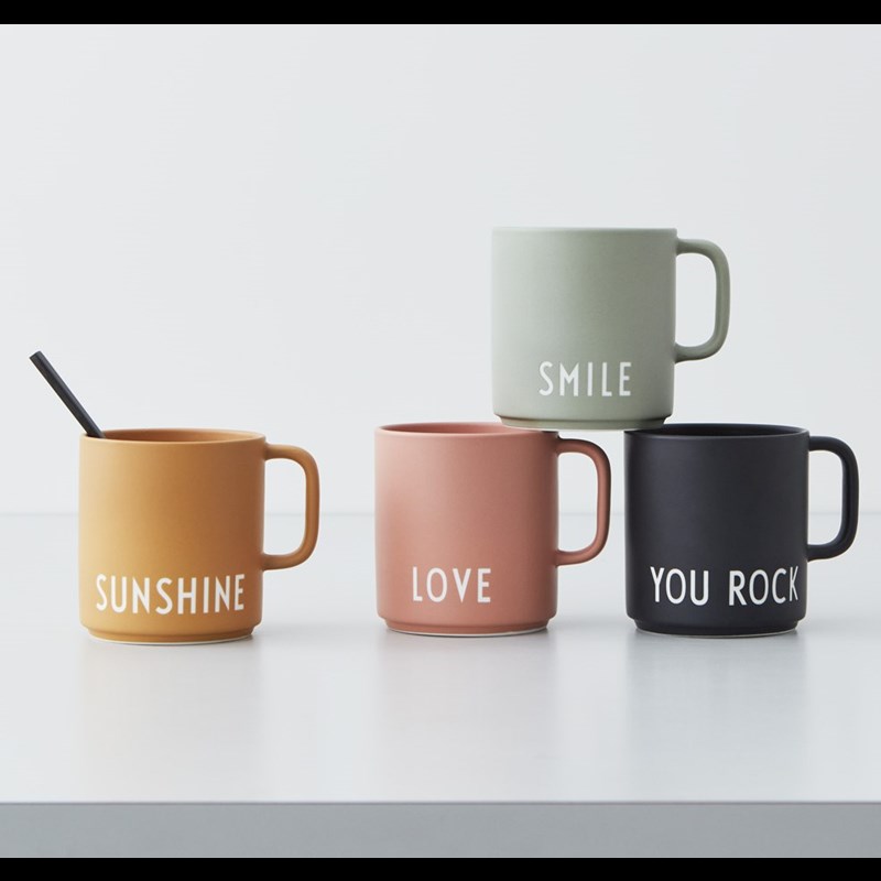 Design Letters Favoritkop m. håndtag Sunshine Gul 2