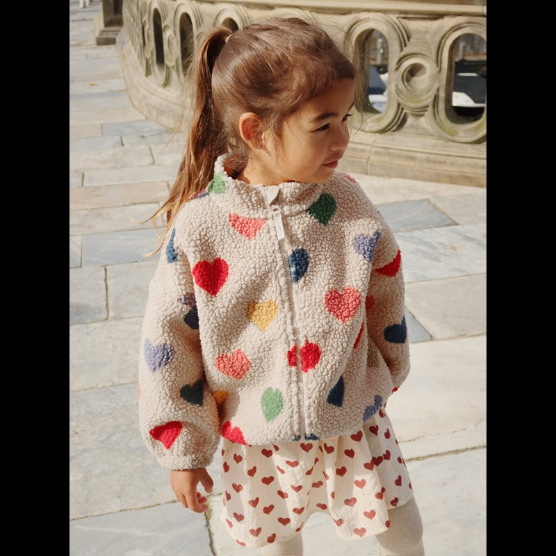 Konges Sløjd Jacka Jody Teddy Coeur Coloré Fler färger 5-6 år 2