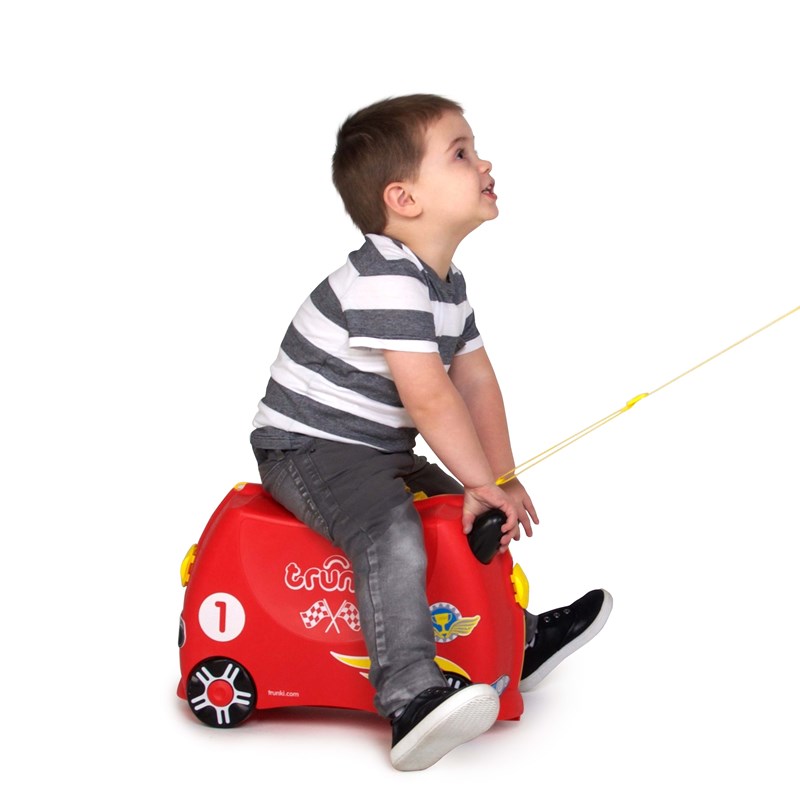 Trunki Børnekuffert med hjul Rød 5