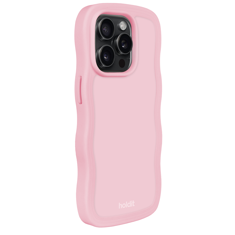 Holdit Mobilfodral Wavy Rosa Iphone 15 ProMax 2