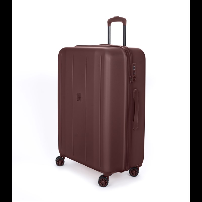 Aries Travel Resväska Palermo Brun/röd 75 Cm 2