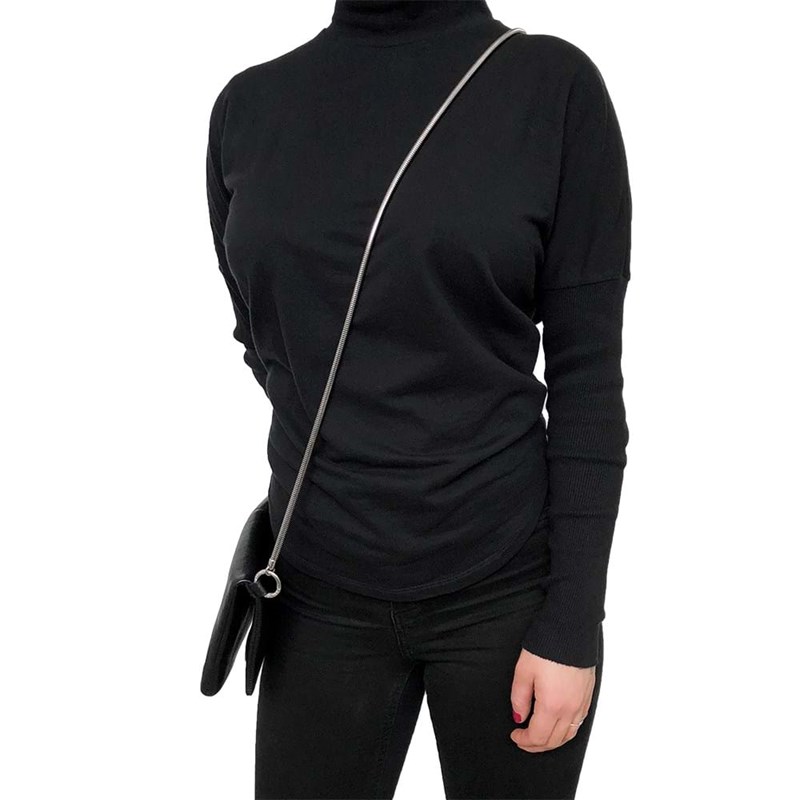 Noir Desire Taskekæde kædebælte ND 115 cm Sølv 2