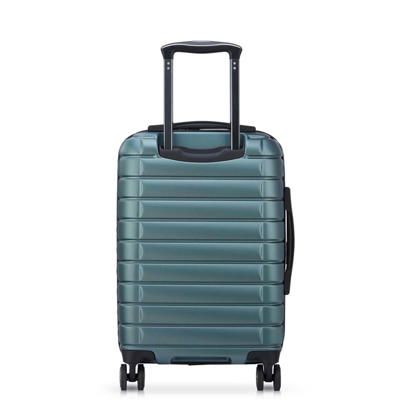 Delsey Resväska Shadow Svart/Grön 55 Cm 4