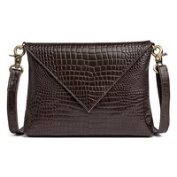Depeche Clutch Fashion Favourites Brun krokodil 1