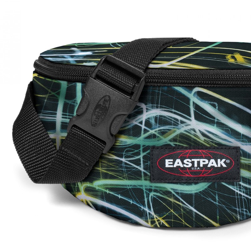 Eastpak Bæltetaske Springer Sort- Neon 5