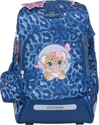 Beckmann Skoletaske Active Air Cheeta Blå/lyseblå 1