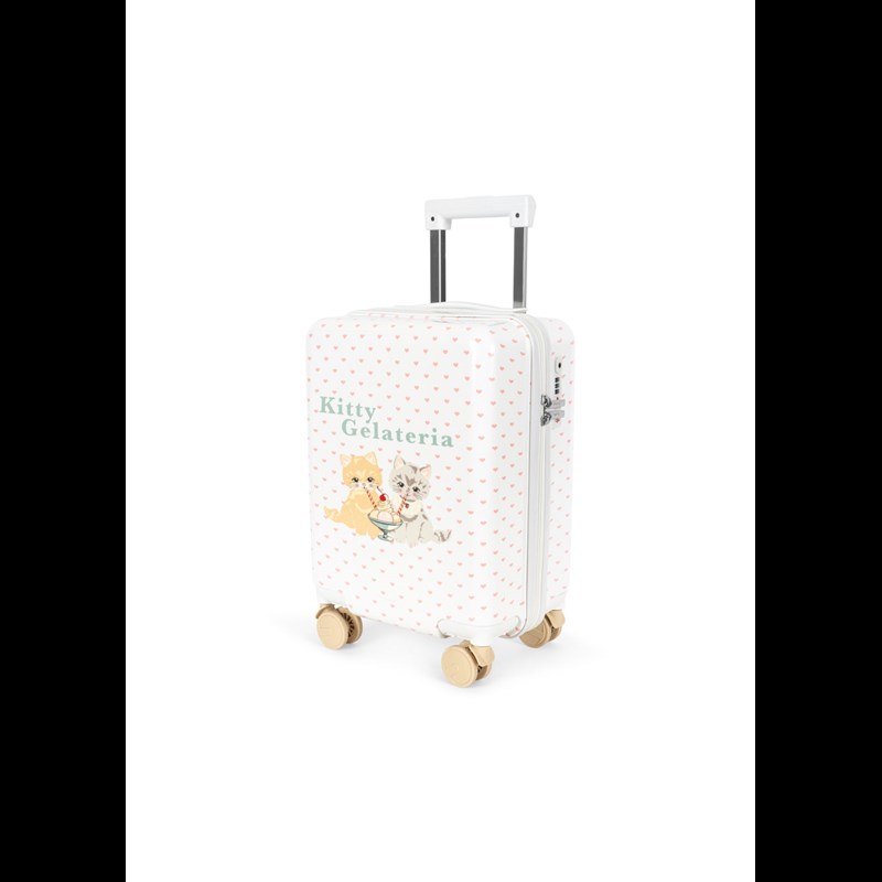 Konges Sløjd Børnekuffert Kitty Gelateria Hvid 1