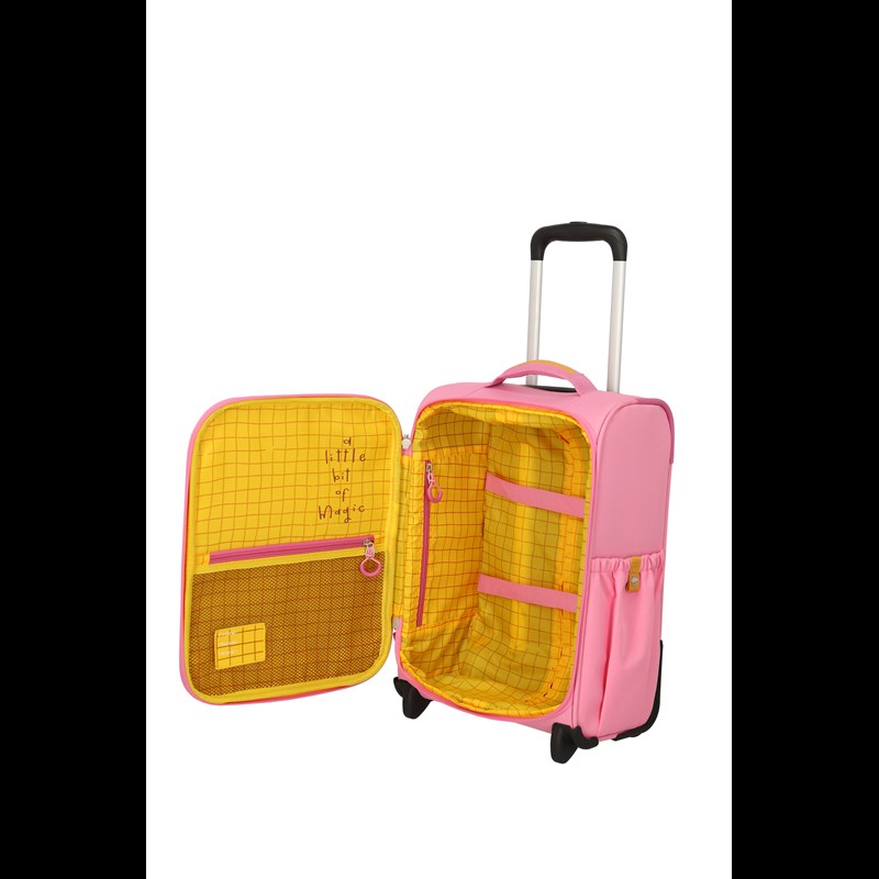 travelite Børnekuffert Unicorn Pink Str S 6