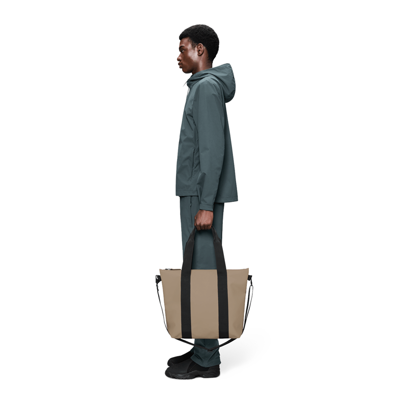 RAINS Tote Bag Mini Beige 2