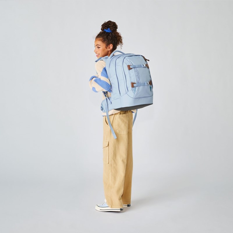Satch Skoletaske Pack Nordic IceBlue Lyseblå 2
