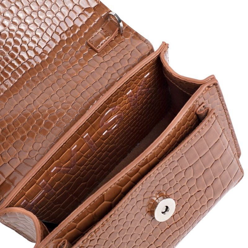 HVISK Håndtaske Renei Trace Brun/brun 3