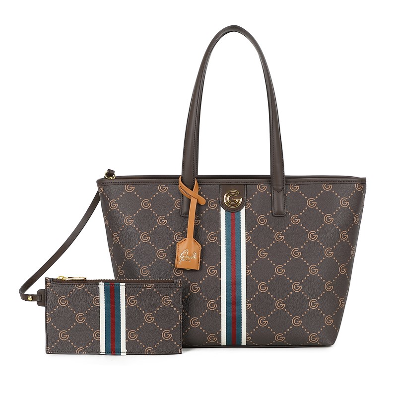 Gabriella G Firenze Shoppingväska Tiziana Brun 6