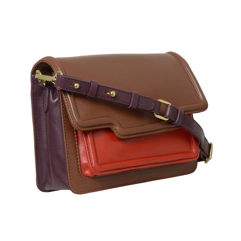 Belsac Crossbody Nede Röd/Röd 3