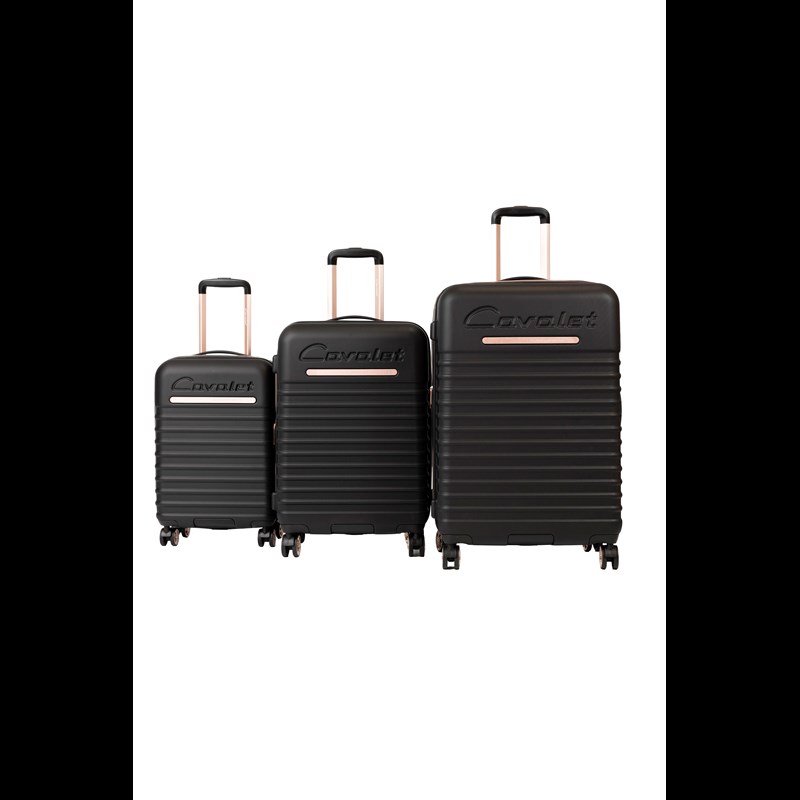 Cavalet Kuffertsæt Pasadena Sort 73 CM