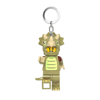 LEGO Tilbehør Väskhänge Triceratops Costume Grön/grå 1