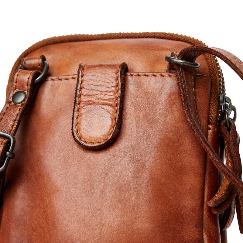 Pia Ries Mobiltaske Cognac 9