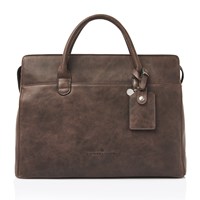 Castelijn & Beerens Handväska RFID Mocca Brun 15" 1