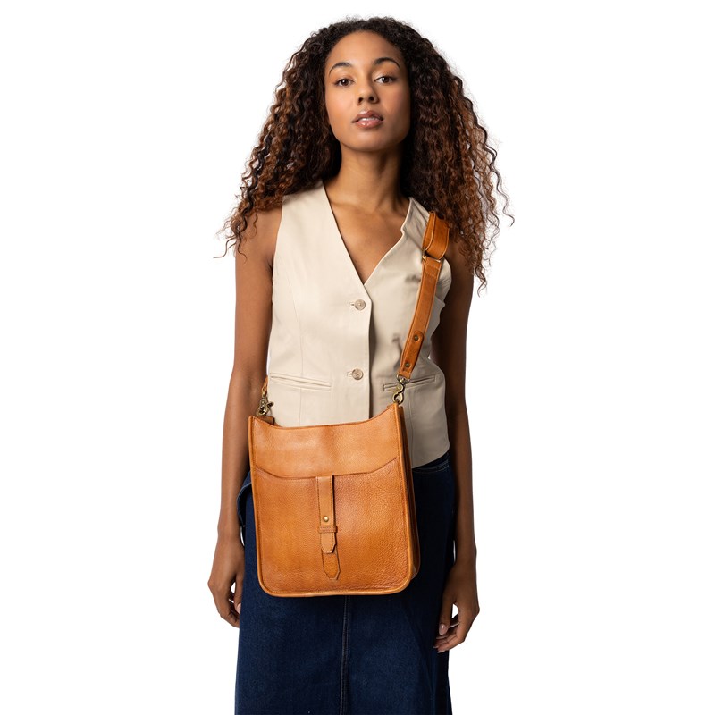 RE:DESIGNED Crossbody Juna Big Konjak/brun 2