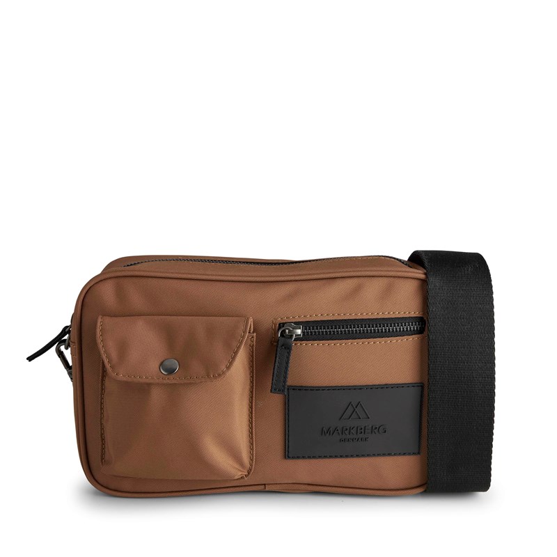 MARKBERG Crossbody Darla Recycled Kastanje 1