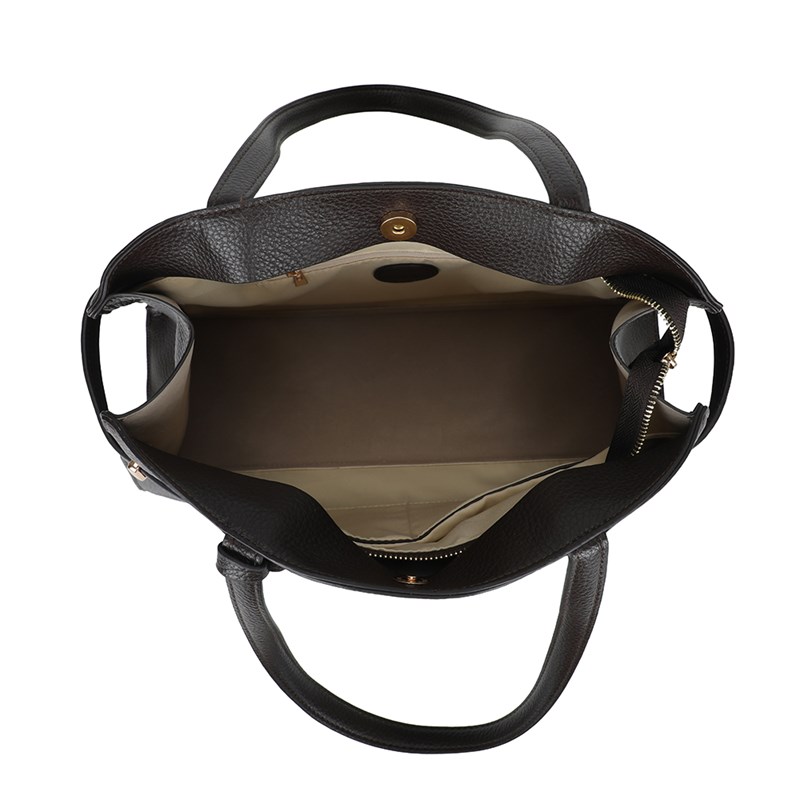 Conmé Skuldertaske Manon Mocca Brun 13" 4