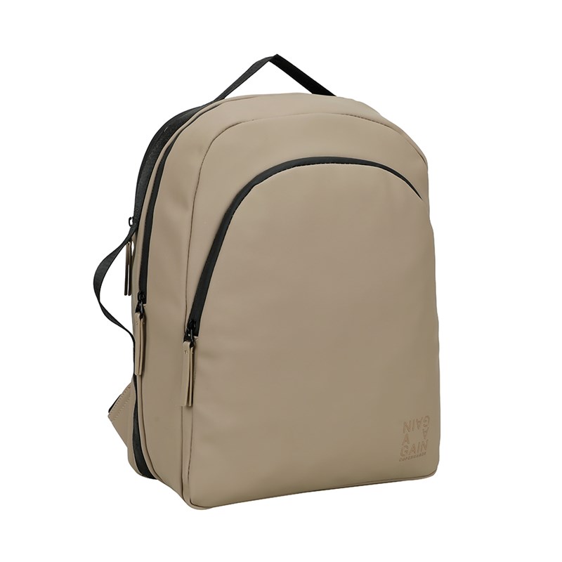 Again Rygsæk Lead Beige 14" 2