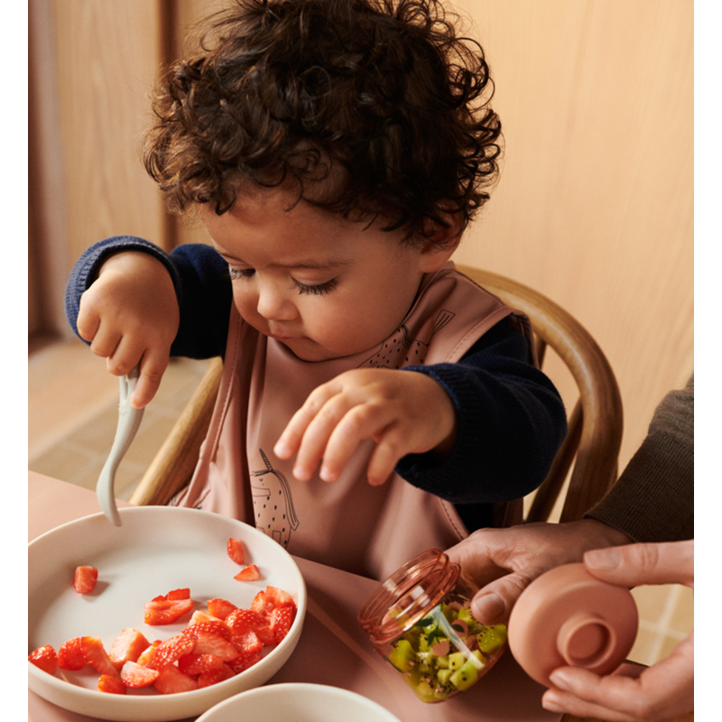 LIEWOOD Baby Food Boxes 4-Pak Rosa 3