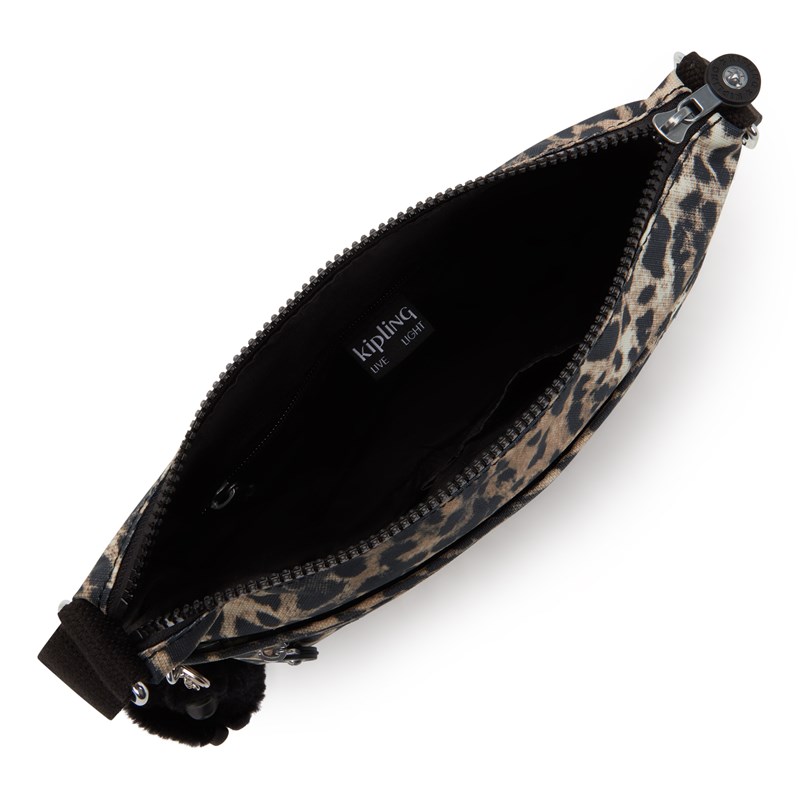 Kipling Crossbody Väska Arto Leopard 3